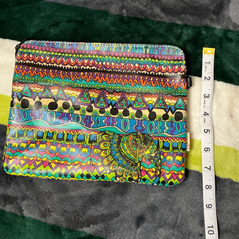 Sakroots Multicolor Patterned Cosmetic Pouch - image 4